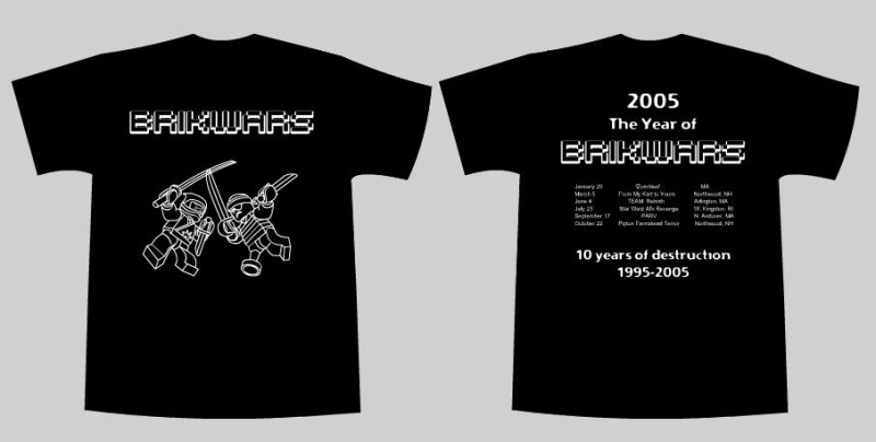 Year of BrikWars T-shirt (work in progress)