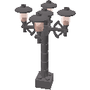 Elroy's Lamppost in Grey