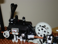 Close up of the Steam Powered Difference Engine
